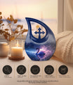 10-inch Starlight Swan Reverie Urn 