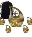 Sunlit Daisy Hopper - Rabbit Urns Funeral Large  Urns