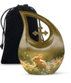 Sunlit Daisy Hopper - Rabbit Urns Funeral Large  Urns