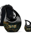 Amber Glide - Dragonfly Urn Large Memorial, Funeral Urn For Ashes