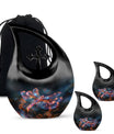 Digital Firefly Elegance - Dragonfly Urn Memorial, Funeral Cremation Urn
