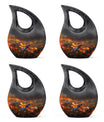 Fiery Dragonfly Dreams - Dragonfly Urn Memorial, Funeral Shape Urn