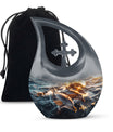 10-inch Sunset Dolphin Glide Urn 