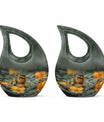 10-inch Duckling's Sunset Bloom Urn 