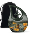 10-inch Duckling's Sunset Bloom Urn 