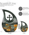 10-inch Duckling's Sunset Bloom Urn 