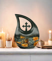 10-inch Duckling's Sunset Bloom Urn 