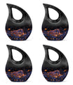 Starry Night Prowl - Tiger Urn Memorial, Funeral Shape Urn