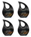 Ember Stalker - Tiger Urn Memorial, Funeral Cremation Urn