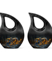 Ember Stalker - Tiger Urn Memorial, Funeral Cremation Urn