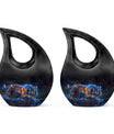 Fire Essence - Tiger Urn Memorial, Funeral Cremation Urn For Ashes