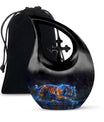 Fire Essence - Tiger Urn Memorial, Funeral Cremation Urn For Ashes