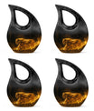 Firelit Majesty - Tiger Urn Memorial, Funeral Cremation Urn