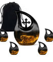 Firelit Majesty - Tiger Urn Memorial, Funeral Cremation Urn