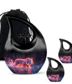 Crimson Ember Stalker - Tiger Urn Memorial, Funeral Shape Urn