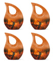Golden Hour Fawn - Deer Urn Memorial, Funeral Shape Urn