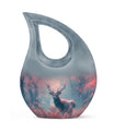 Deer Grove - Deer Urn Memorial, Funeral Cremation Urn For Ashes