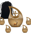 Autumn Dee - Deer Urn Memorial, Funeral Cremation Urn For Ashes