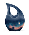 10-inch Moonlit Fawn Fantasy Urn 
