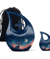 10-inch Moonlit Fawn Fantasy Urn 