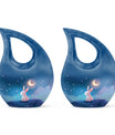 10-inch Moonlit Bunny Dreamscape Urn 