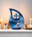 10-inch Moonlit Bunny Dreamscape Urn 