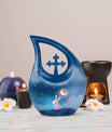 10-inch Moonlit Bunny Dreamscape Urn 