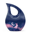 Lunar Blossom Watch - Rabbit Urn Memorial, Funeral Cremation Urn