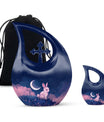 Lunar Blossom Watch - Rabbit Urn Memorial, Funeral Cremation Urn