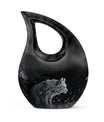 Wilderness - Wolf Urn Memorial, Funeral Cremation Urn