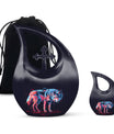 Neon Predator Essence - Wolf Urn Memorial, Funeral Shape Urn