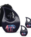 Neon Predator Essence - Wolf Urn Memorial, Funeral Shape Urn