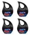 Lava Paws - Dog Urn Memorial, Funeral Cremation Urn For Ashes