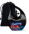 Lava Paws - Dog Urn Memorial, Funeral Cremation Urn For Ashes