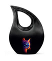 Glowing Cat memorial urn