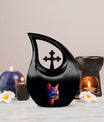 Glowing Cat memorial urn