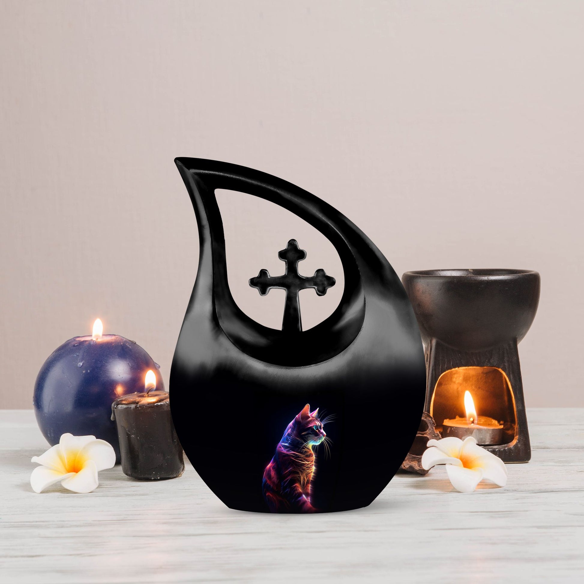 Cat Medium Size Memorial Urn