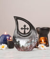 Snowflakes urn