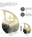 Snowflakes Urn 