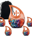 Stained Glass Urn For Ashes Memorial, Funeral Cremation Urn For Ashes