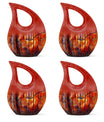 Stained Glass Urns For Human Ashes Large Memorial, Funeral Urn For Ashes