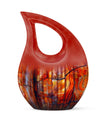 Stained Glass Urns For Human Ashes Large Memorial, Funeral Urn For Ashes