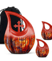 Stained Glass Urns For Human Ashes Large Memorial, Funeral Urn For Ashes