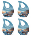 Dove Urns For Ash Memorial, Funeral Shape Urn