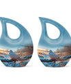 Dove Urns For Ash Memorial, Funeral Shape Urn
