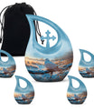Dove Urns For Ash Memorial, Funeral Shape Urn