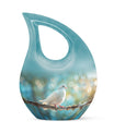Dove Burial Urns For Adult Human Ashes Memorial, Funeral Shape Urn