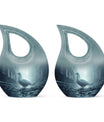 Dove Small Urn For Ashes Memorial, Funeral Cremation Urn For Ashes