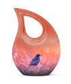Puffin Bird Urn For Ashes Large Memorial, Funeral Urn For Ashes