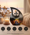 Medium-sized Puffin Bird Urn 